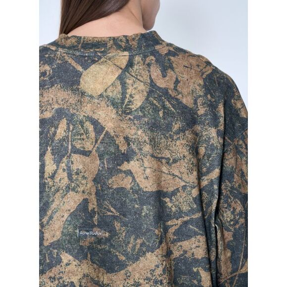 Acne Studios Men Printed Crewneck T-Shirt - Picture 6 of 6